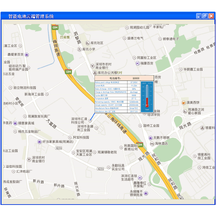 Product Name: GPS/GPRS Module for Clould Battery Management System