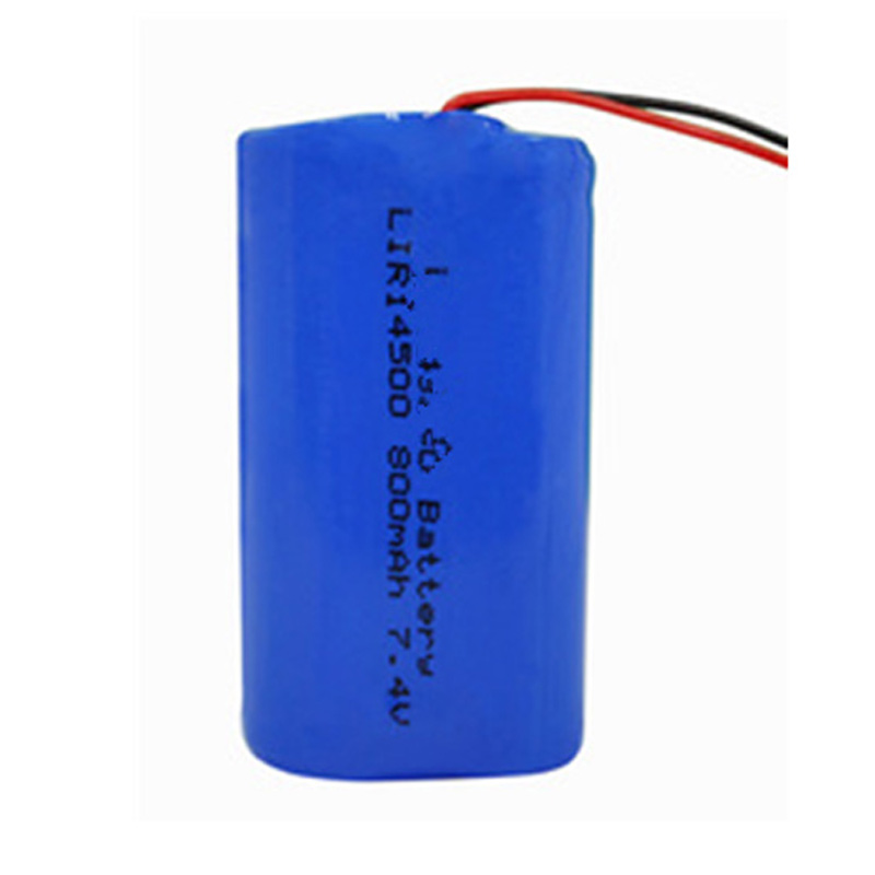 2S 7.4V 18650 Battery Pack 800mAH