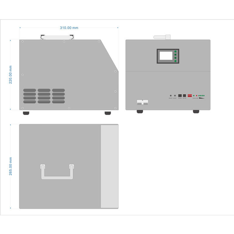 48V Storage Battery 25AH with Communication