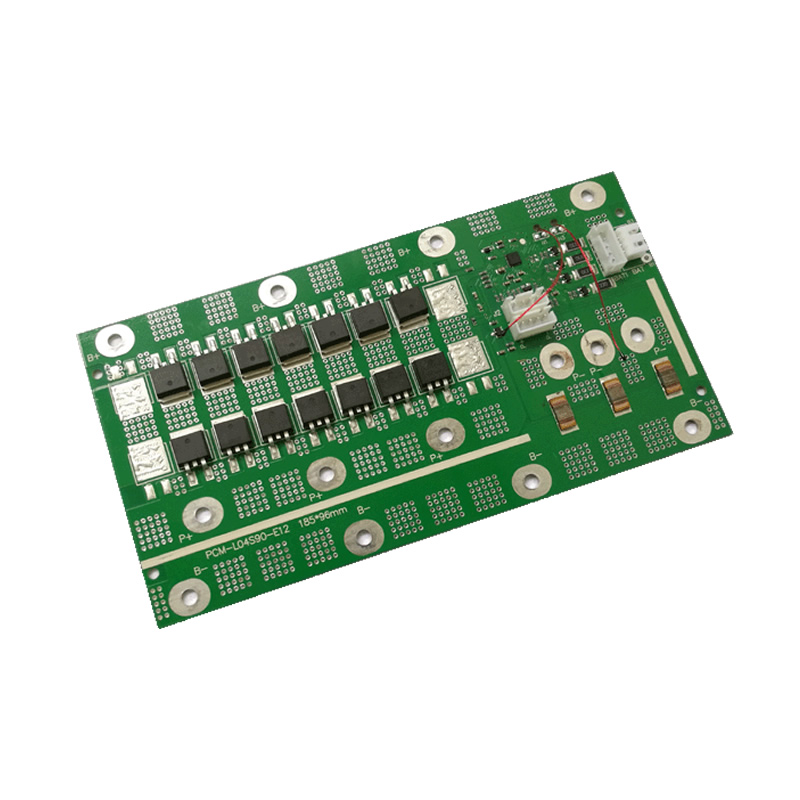 BMS with SMBus v1.1/Bluetooth Communication for 3~4S Li-ion/LiFePO4 Battery Pack PCM-L04S90-E12
