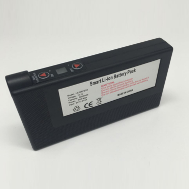 11.1V 5200mAh Li Ion Battery Pack