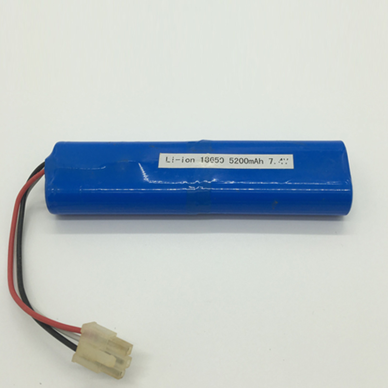 7.4V 5200mAh Li Ion Battery Pack